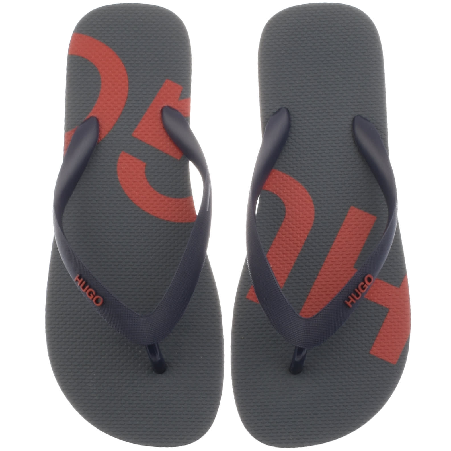 Alternative Image for ProductHUGO On Fire Flip Flops Navy1